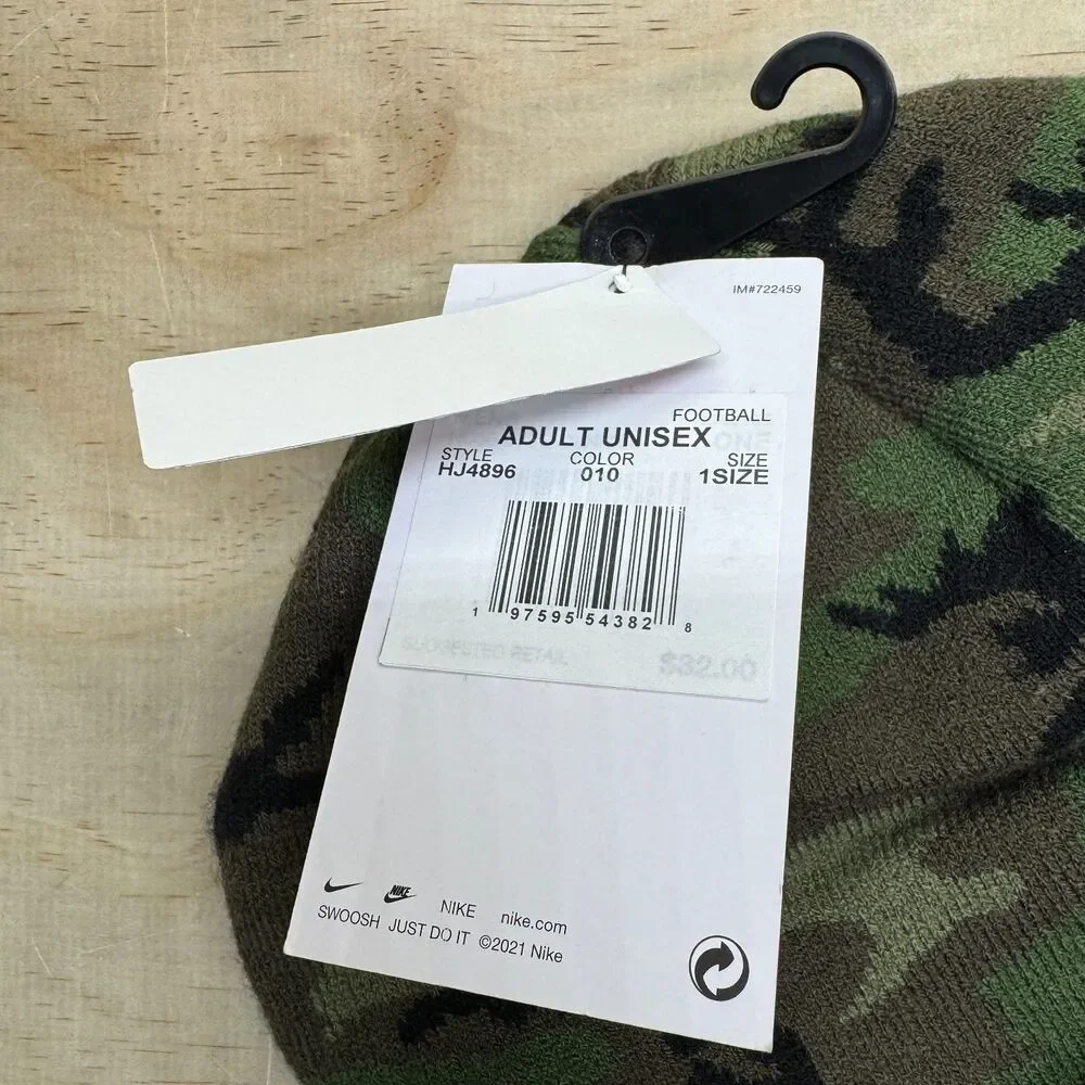 NEW Clemson Tigers Nike Military Appreciation On Field Beanie Sz OSFM HJ4896 010
